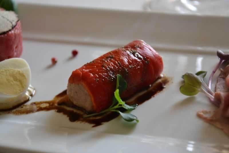 Trattoria Del Bivio Guest House Cerretto Langhe Luaran gambar